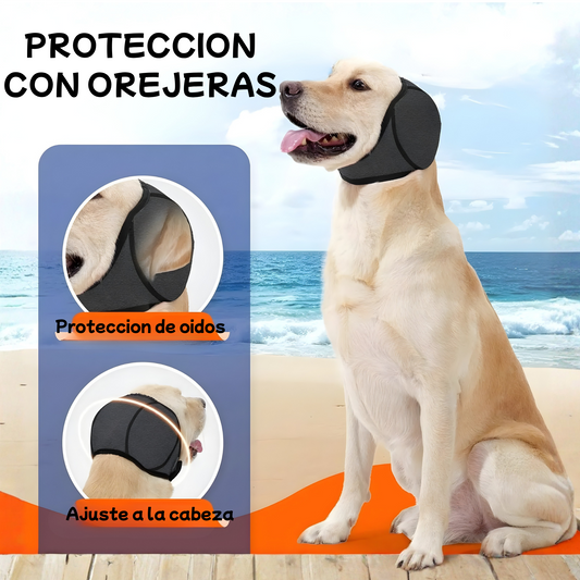 Protector auditivo para perros 4 en 1