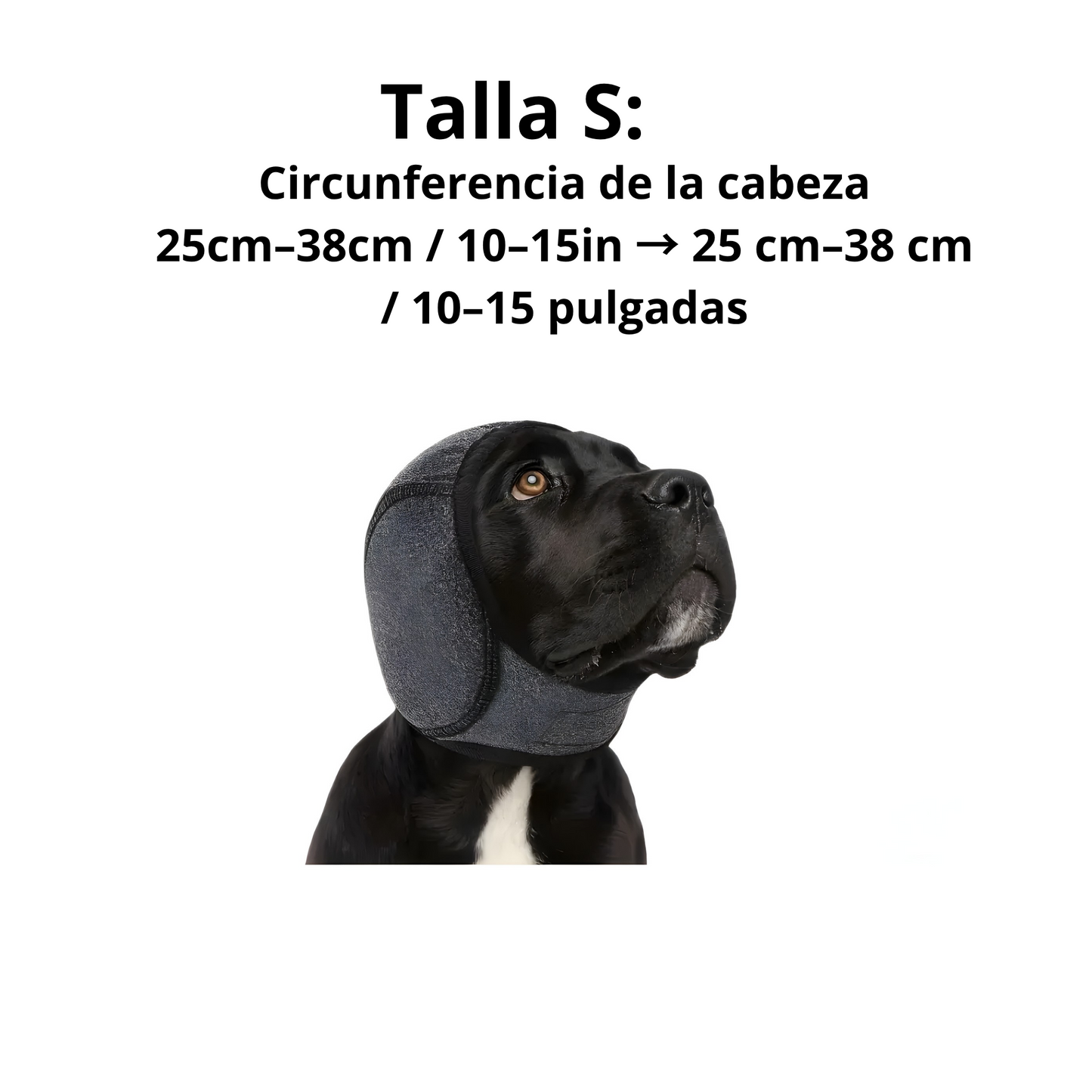 Protector auditivo para perros 4 en 1